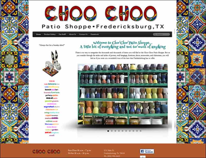 Choo Choo Patio Shoppe, Fredericksburg, TX